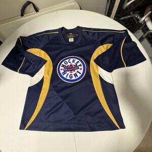 Vintage Hockey Night in Canada CCM Roger Edwards Embroidered Hockey Jersey